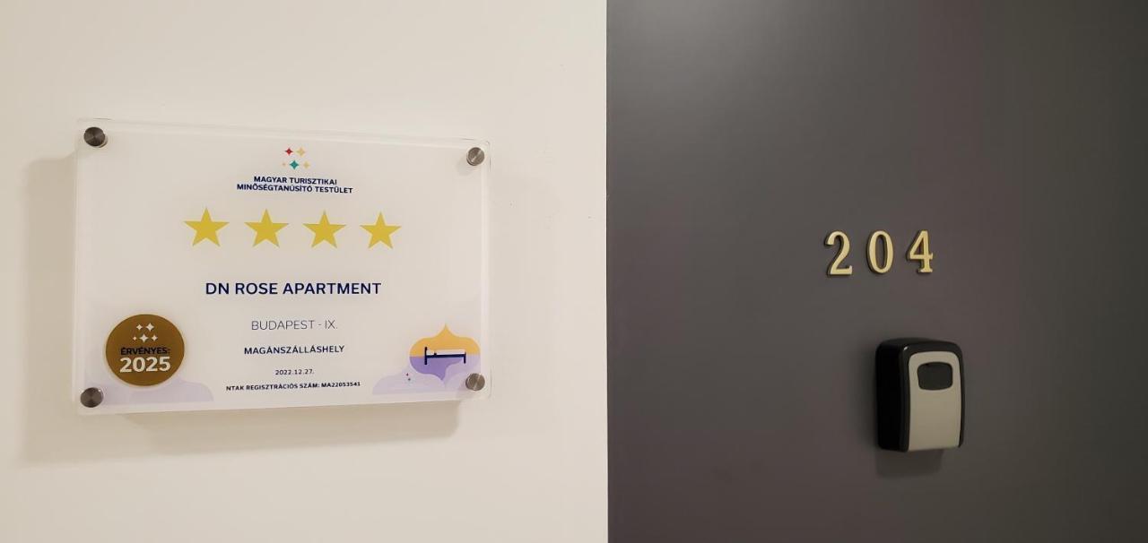 Dn Rose Apartmant Budapeste Exterior foto